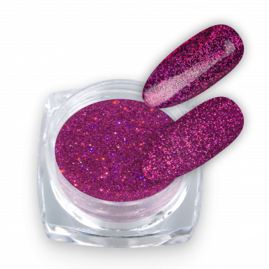 Glitter Laser Mix Magenta 02