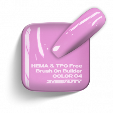 Brush On Builder Color 04 - HEMA & TPO Mentes Ecsetes Építőzselé