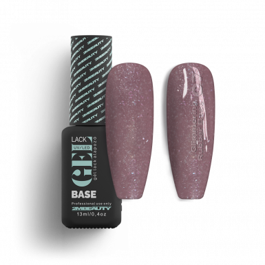 Gel Lack - Glimmering Rubber Base 07 - HEMA Mentes