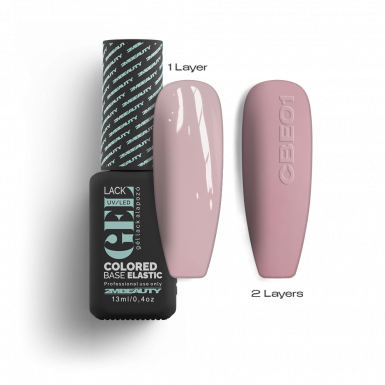 Gel Lack - Colored Base Elastic CBE01 - HEMA & TPO Mentes