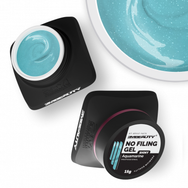 No Filing - Shiny Aquamarine - HEMA & TPO Mentes Reszelésmentes Építőzselé