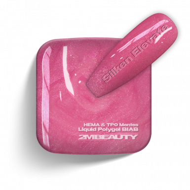 Liquid Polygel BIAB - Silken Elevate - HEMA & TPO Mentes Ecsetes Építőzselé