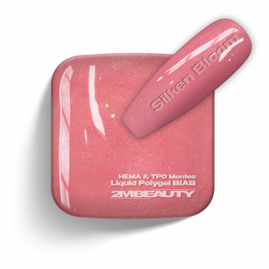 Liquid Polygel BIAB - Silken Bloom - HEMA & TPO Mentes Ecsetes Építőzselé