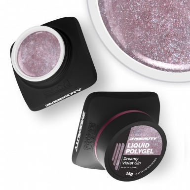 Liquid Polygel - Dreamy Violet Gin - HEMA & TPO Mentes Építőzselé
