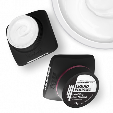 Liquid Polygel No Filing - Just Married - HEMA & TPO Mentes Reszelésmentes Építőzselé