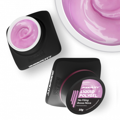 Liquid Polygel No Filing - Bossa Nova - HEMA & TPO Mentes Reszelésmentes Építőzselé
