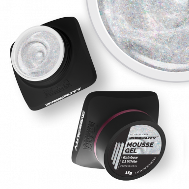 Mousse - Rainbow - 01 White - HEMA Mentes Építőzselé