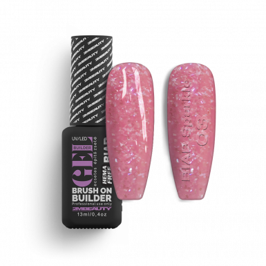 BIAB - Sparkle 03 - Cream Rose - HEMA Mentes Ecsetes Építőzselé