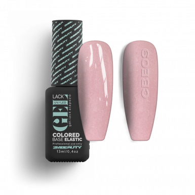 Gel Lack - Colored Base Elastic Shimmer CBE09 - HEMA Mentes