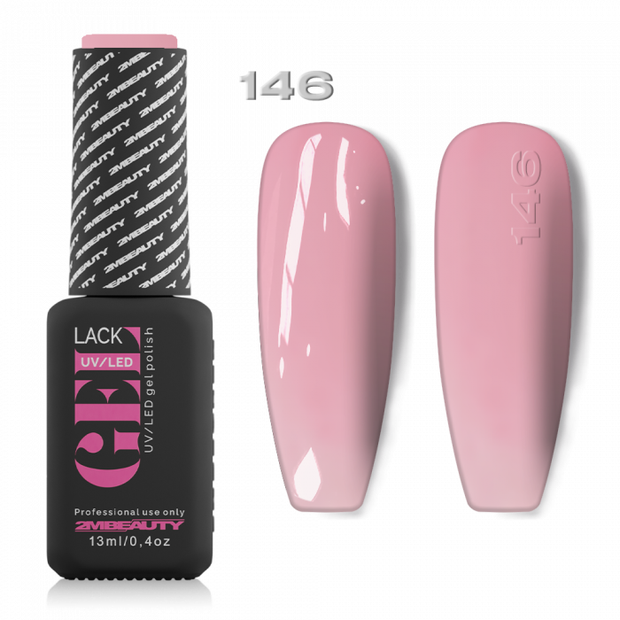 Gel Lack - Üveghatású 146: Pink színű üveghatású lakkzselé.
 ...