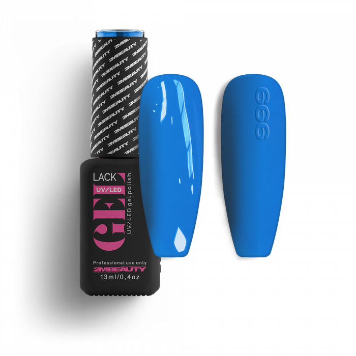 Gel lack - Matt 999:
French Blue (Francia kék) színű matt gellack, „kevert kék színárnyalat...