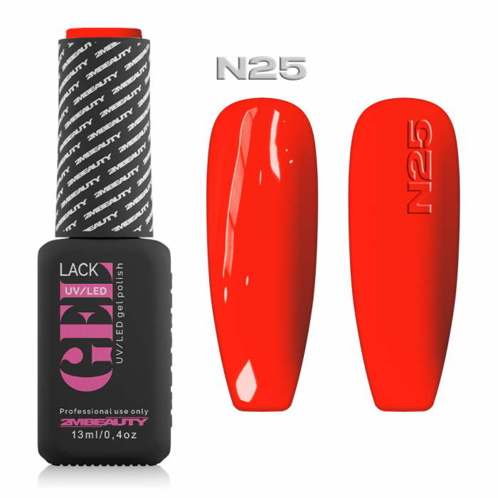 Gel Lack - Neon N025:
Neon sáfrány (narancsos piros)
Sűrű, krémes állagából adódóan egy ...