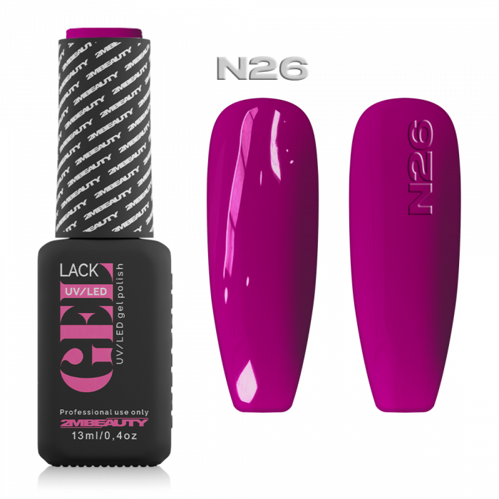 Gel Lack - Neon N026:
Neon árvácska (lila)
Sűrű, krémes állagából adódóan egy rétegben ...