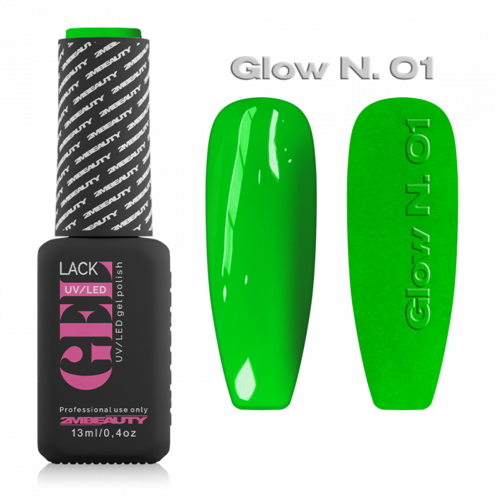 Gel Lack - Glow Neon 01:
Glow Neon gellack kollekció tagja, mely izgalmasan világít a sötétben...