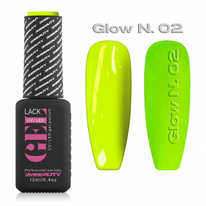 Gel Lack - Glow Neon 02:
Glow Neon gellack kollekció tagja, mely izgalmasan világít a sötétben...
