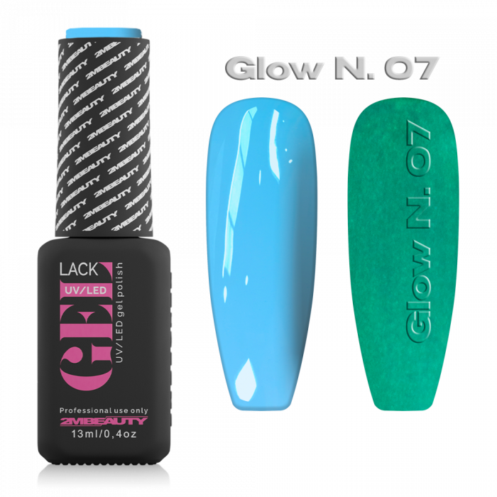 Gel Lack - Glow Neon 07:
Glow Neon gellack kollekció tagja, mely izgalmasan világít a sötétben...