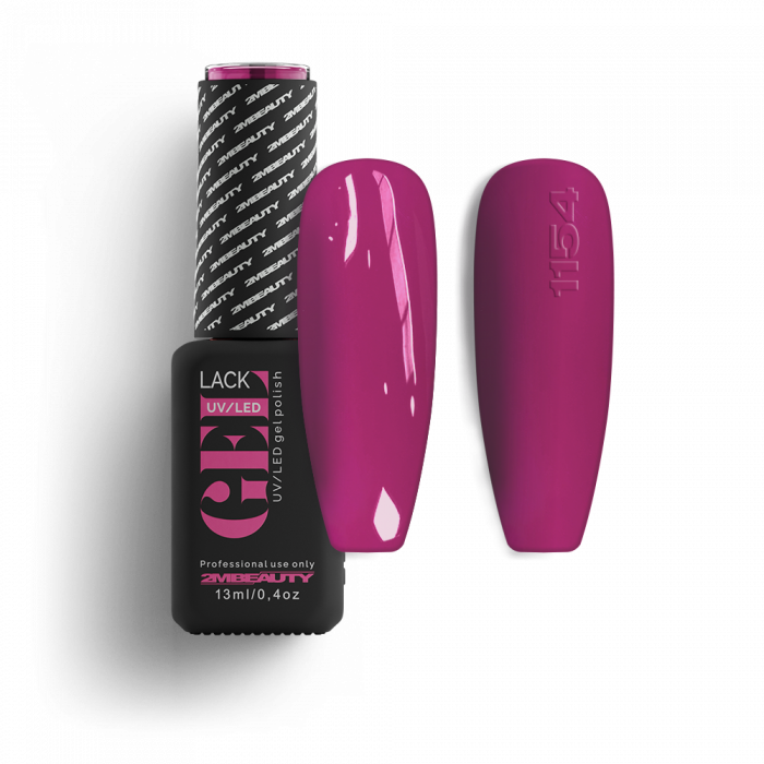 Gel Lack - Matt 1154:
 
Francia fuchsia színű lakkzselé, magas pigmenttartalommal.
 
Figyele...