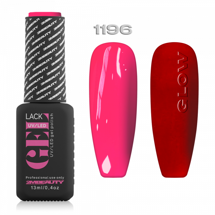 Gel Lack - Matt 1196:
 
Rózsaszín őrület színű, sötétben világító lakkzselé, magas pi...