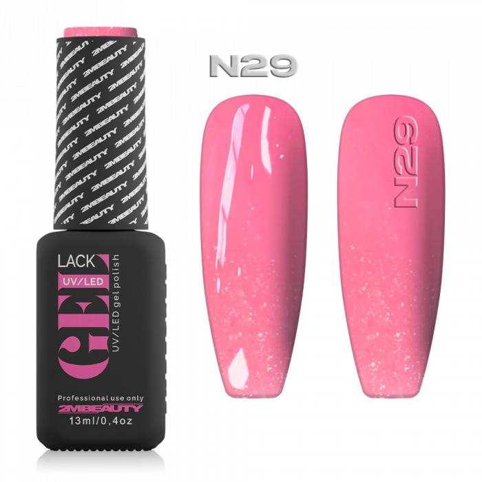 Gel Lack - Neon N029:
 
Neon rózsaszirom színű csillámos lakkzselé.
 
Figyelem!
 
Köté...