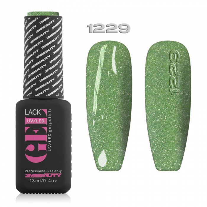 Gel Lack - Csillámos 1229:
 
Fényvisszaverő hatású gyémánt csillogású zöld kaktusz szí...