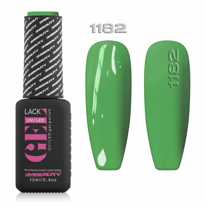 Gel Lack - Matt 1182:
 
Üde lime zöld színű lakkzselé, magas pigmenttartalommal.
 
Figyele...