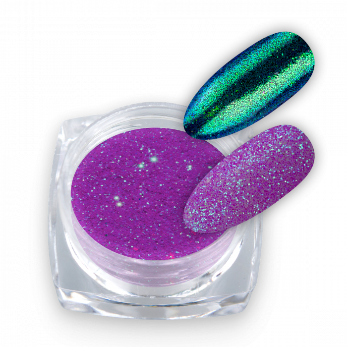 Glitter Mix Shiny Purple