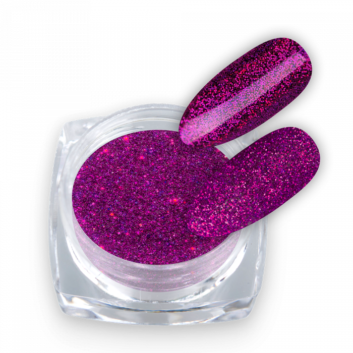 Glitter Laser Mix Purple 01