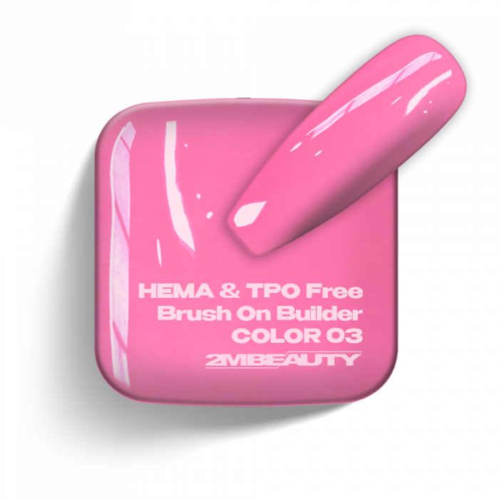 Brush On Builder Color 03 - HEMA & TPO Mentes Ecsetes Építőzselé