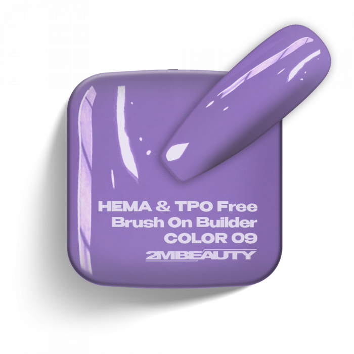 Brush On Builder Color 09 - HEMA & TPO Mentes Ecsetes Építőzselé