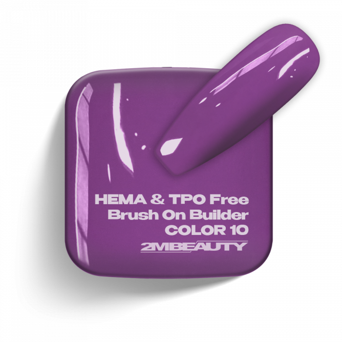 Brush On Builder Color 10 - HEMA & TPO Mentes Ecsetes Építőzselé