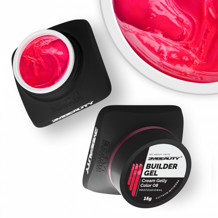 Cream Gelly Color 08 - HEMA & TPO Mentes Építőzselé