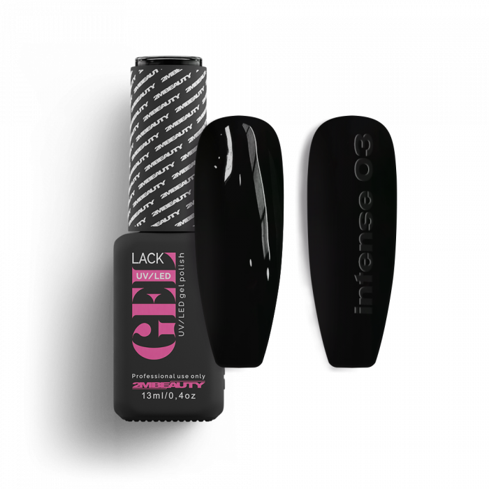 Gel Lack - Intense 03 - HEMA & TPO Mentes Gel Lack - Intense 03 - HEMA & TPO Mentes:
Ámulatba ejtő fekete árnyalatú, krémes lakkzs...