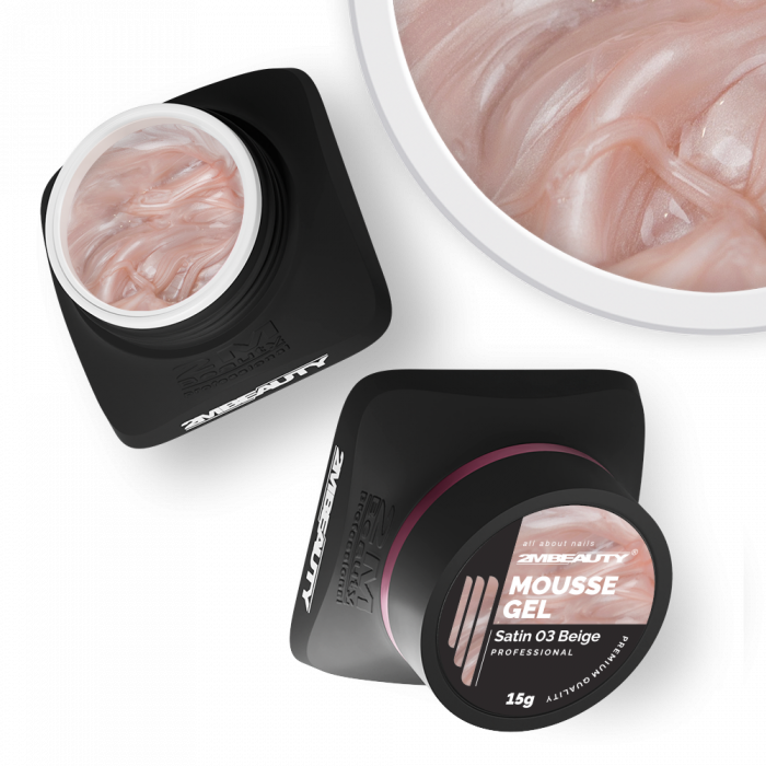 Mousse - Satin - 03 Beige - HEMA & TPO Mentes Építőzselé