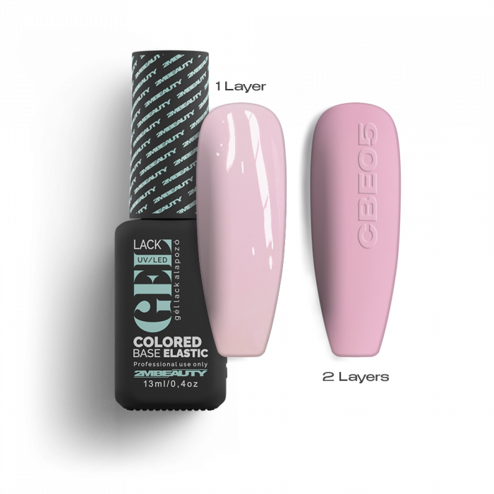 Gel Lack - Colored Base Elastic CBE05 - HEMA & TPO Mentes