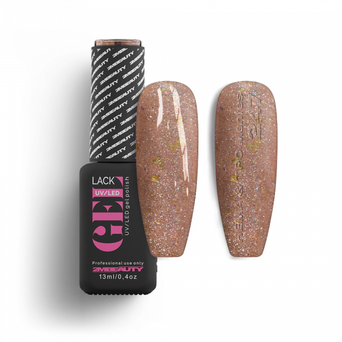 Gel Lack - HEMA & TPO Mentes 247 Gel Lack - HEMA & TPO Mentes 247:
Tan (barnás nude) árnyalatú, szivárványosan szikrázó...