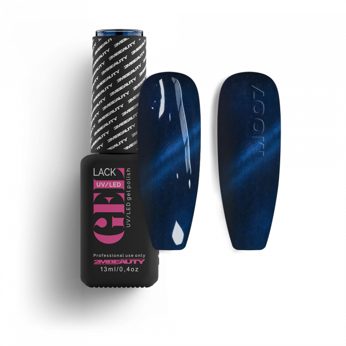 Gel Lack - Magnet 007 - HEMA & TPO Mentes Gel Lack - Magnet 007 - HEMA & TPO Mentes:
Selymes sötét tengerkék színű gél lakk, mely k...