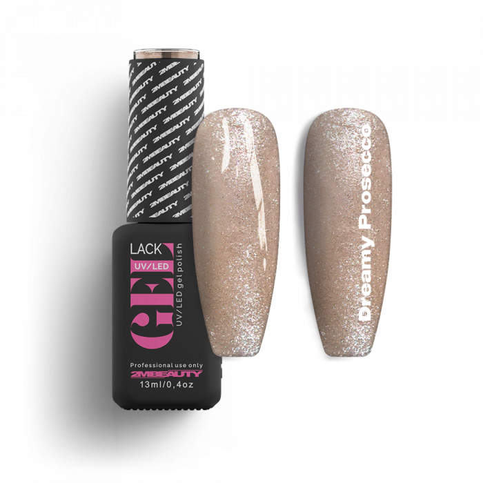 Liquid Polygel BIAB - Dreamy Prosecco - HEMA & TPO Mentes Ecsetes Építőzselé