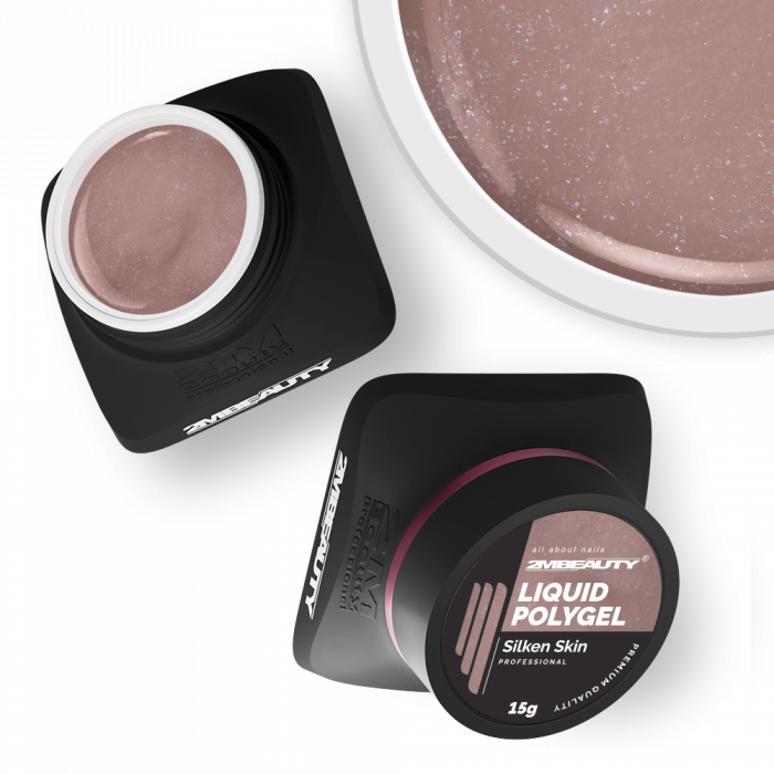 Liquid Polygel - Silken Skin - HEMA & TPO Mentes Építőzselé