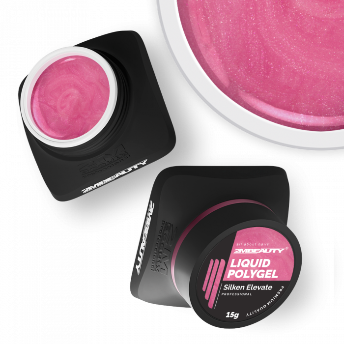 Liquid Polygel - Silken Elevate - HEMA & TPO Mentes Építőzselé