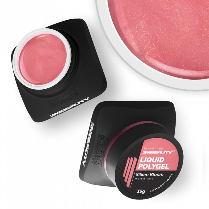 Liquid Polygel - Silken Bloom - HEMA & TPO Mentes Építőzselé