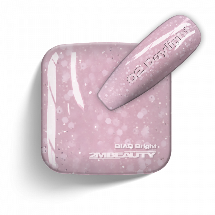 BIAB - Bright - 02 Daylight - HEMA Mentes Ecsetes Építőzselé