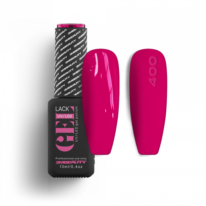 Gel Lack - HEMA Mentes 400:
 
(Azonos szín: Gel Lack - Neon 809)*
 
Neon magenta árnyalat...