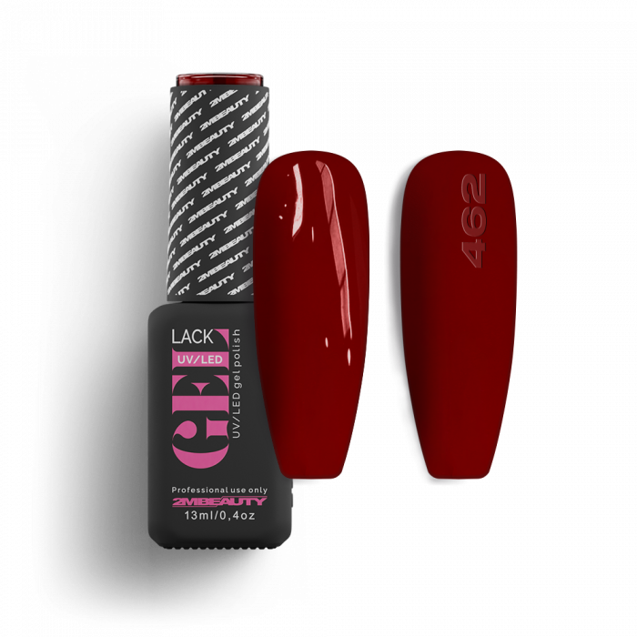 Gel Lack - HEMA Mentes 462 Gel Lack - HEMA Mentes 462:
Bársonymasni piros árnyalatú, krémes lakkzselé, magas pigme...