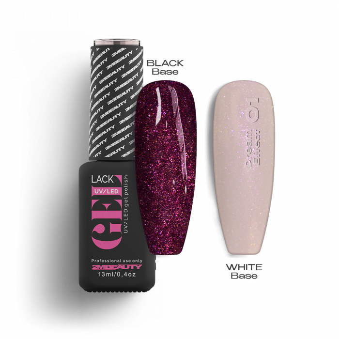 Gel Lack - Dream Effect 01 - HEMA Mentes Gel Lack - Dream Effect 01 - HEMA Mentes:
A Dream Effect gél lakkok különleges, látványos hat...