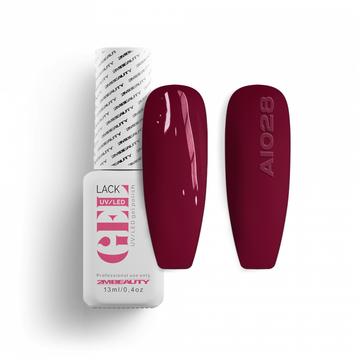 Gel Lack - All In 028 - HEMA Mentes:
Egyfázisú, püspöklila gél lakk, mely alap és fedő nélk...