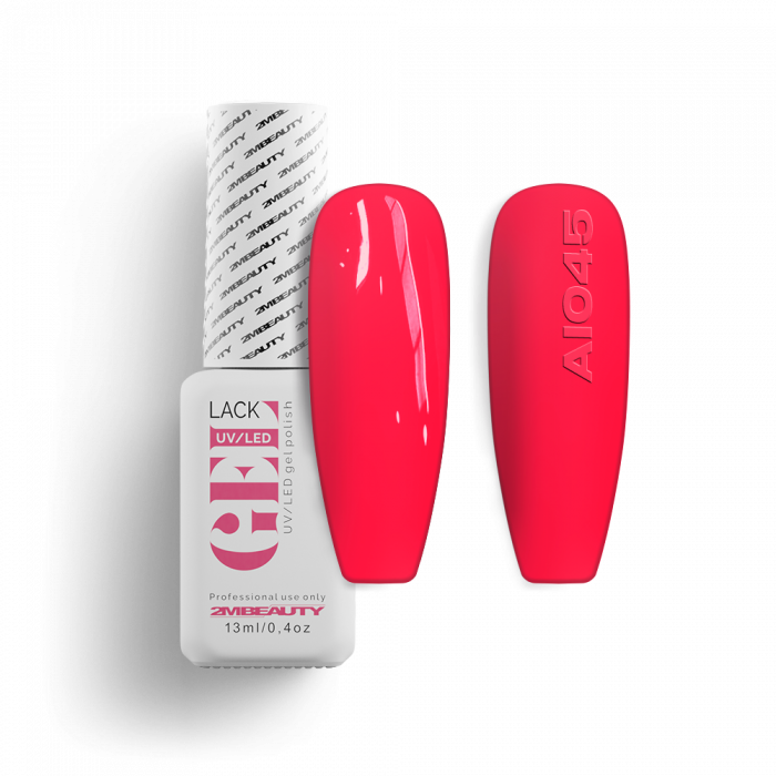 Gel Lack - All In 045 - HEMA Mentes:
Egyfázisú, neon pirosas pink gél lakk, mely alap és fedő ...