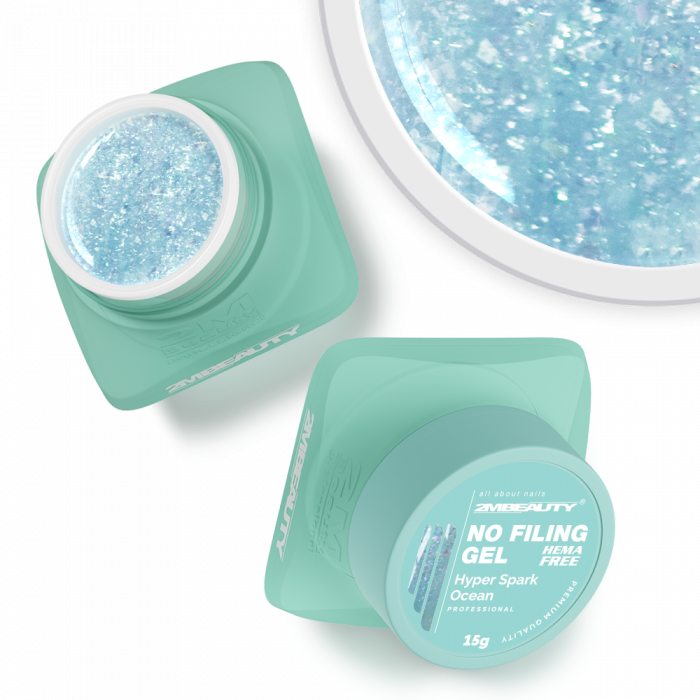 No Filing - Hyper Spark - Ocean - HEMA Mentes Reszelésmentes Építőzselé