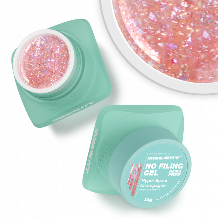 No Filing - Hyper Spark - Champagne - HEMA Mentes Reszelésmentes Építőzselé