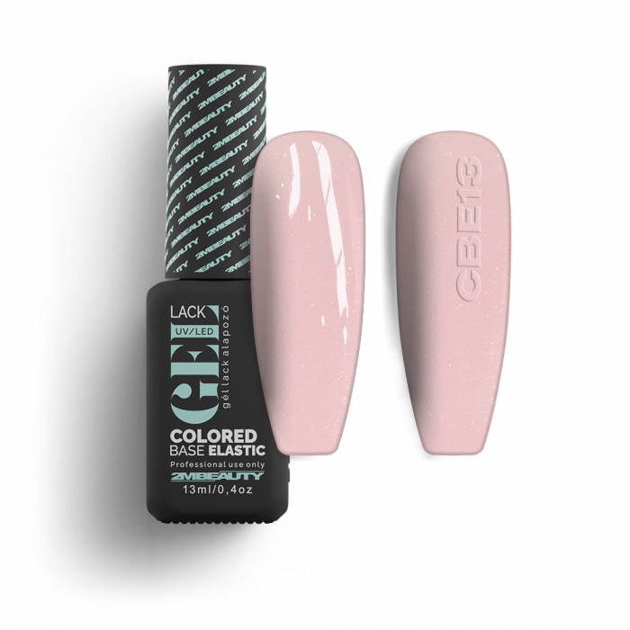 Gel Lack - Colored Base Elastic Shimmer CBE13 - HEMA Mentes