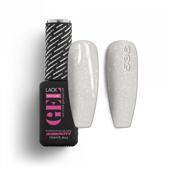 Gel Lack - HEMA Mentes 536:
 
Fehér árnyalatú, reflektív csillámokat, és UV fényben vilá...